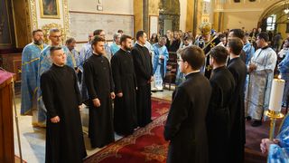 Vladyka Peter Rusnák udelil nižšie svätenia ôsmim seminaristom